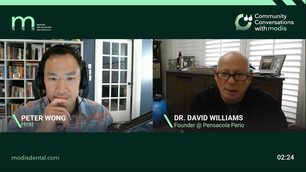 Thumbnail of video podcast "MODIS Community Conversations Dr David Williams Full Video"